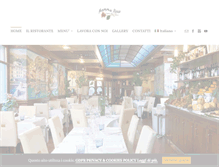 Tablet Screenshot of osteriamammarosa.it
